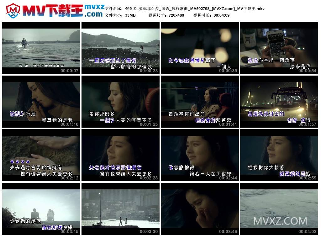 张冬玲-爱你那么多_国语_流行歌曲_MA502798